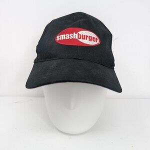 Smashburger Black Adjustable Cap with Name Tag
